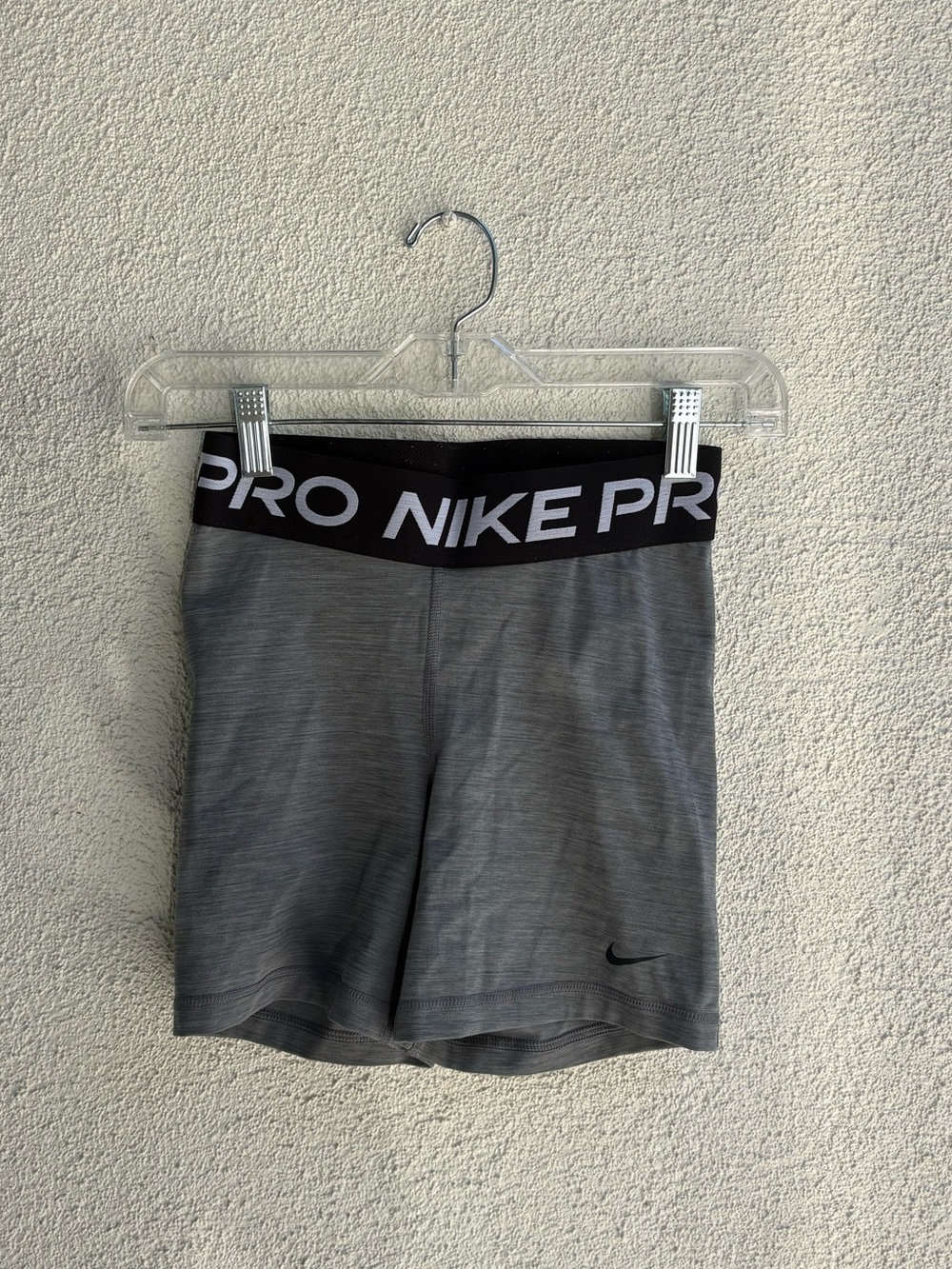 Nike Gray Pro Compression Shorts